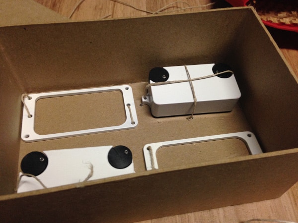 Dialtone Pickups Inside Packaging