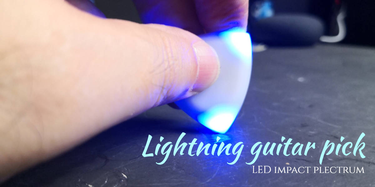 Lightning Guitar Picks—LED impact plectrums