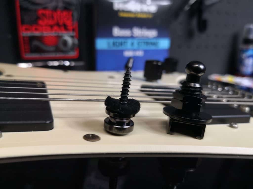 PLB Guitar Strap Locks components