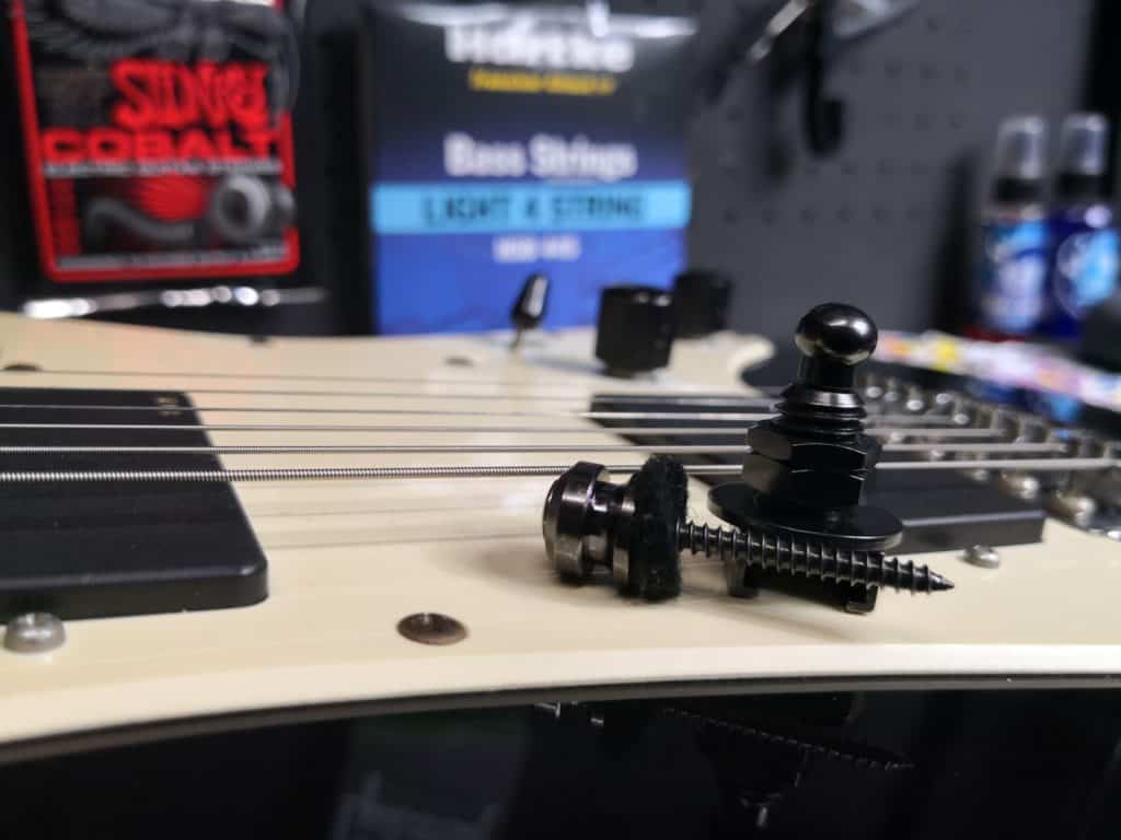 PLB Guitar Strap Locks components