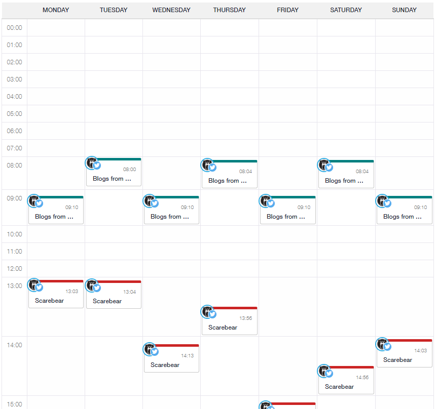 Social Bee scheduling Social Bee scheduling