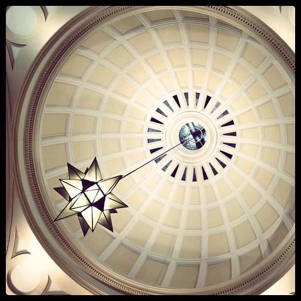 Customs House ceiling